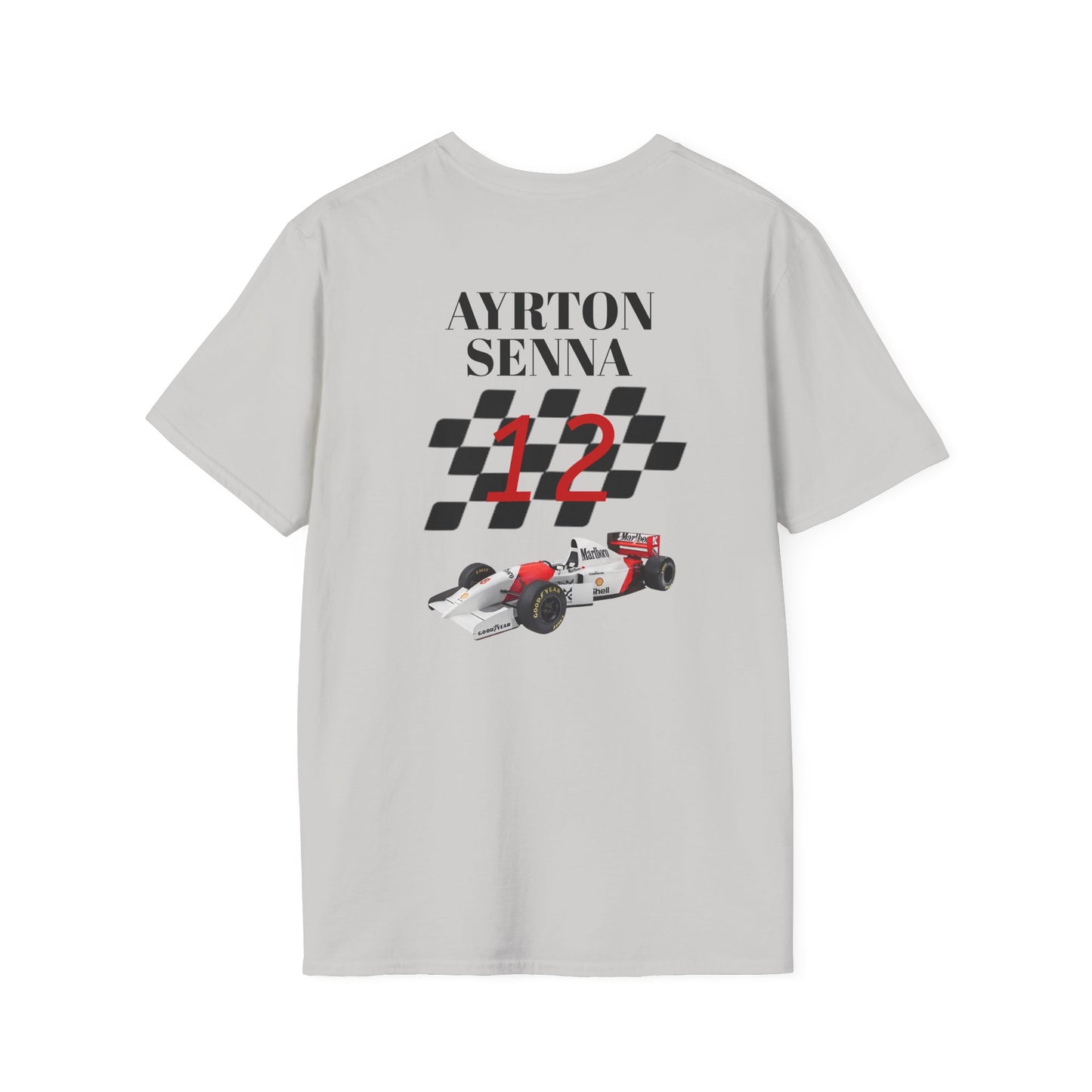 F1 Lover's Unisex T-Shirt - Ayrton Senna, Automotive Gift, F1 Enthusiast Apparel