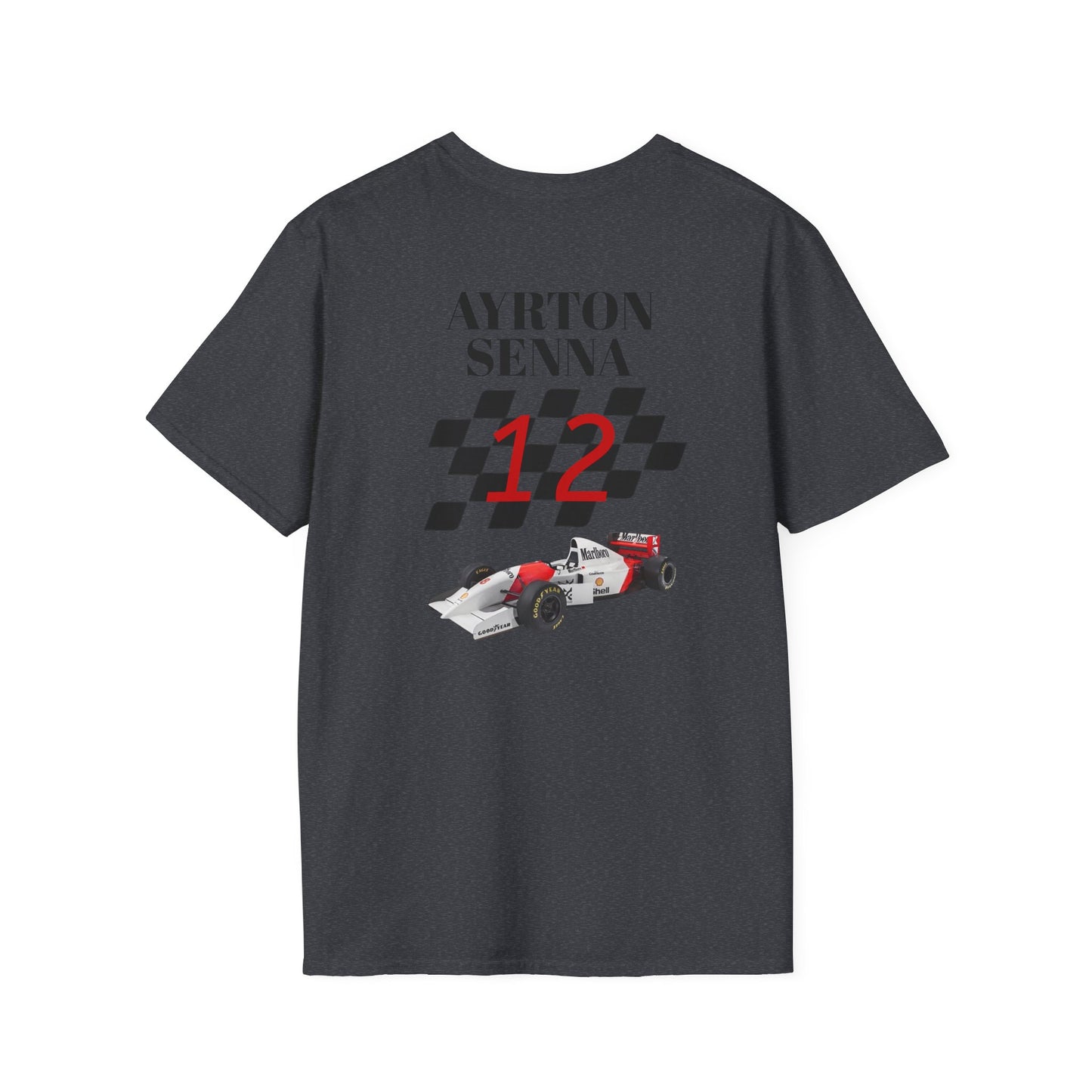 F1 Lover's Unisex T-Shirt - Ayrton Senna, Automotive Gift, F1 Enthusiast Apparel