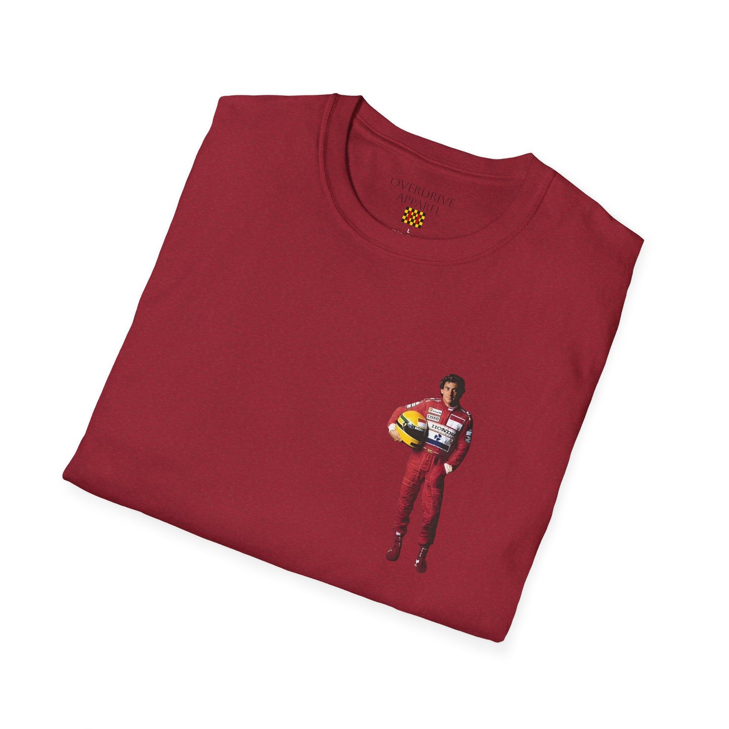 F1 Lover's Unisex T-Shirt - Ayrton Senna, Automotive Gift, F1 Enthusiast Apparel