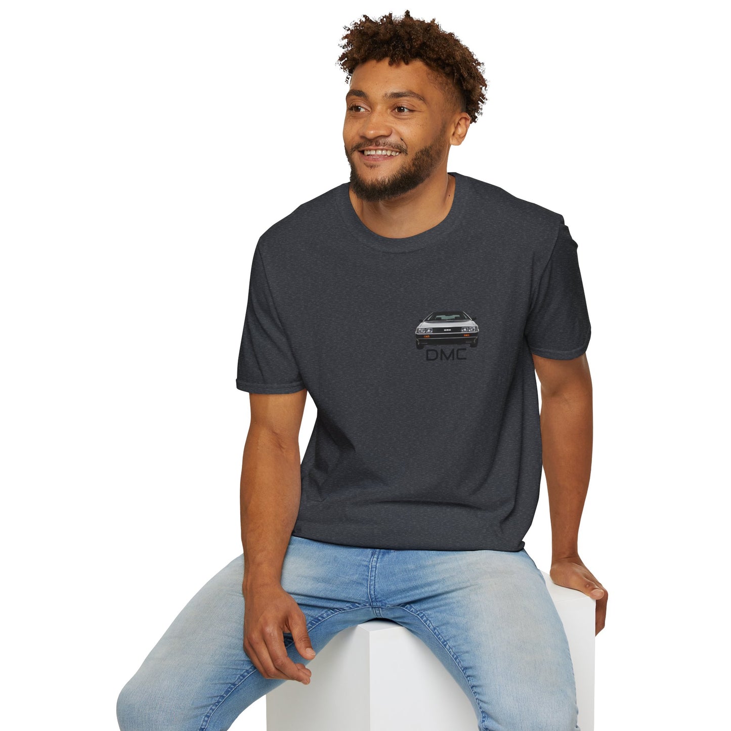 Classic Car Lover's Unisex T-Shirt - Vintage DMC, Automotive Gift, Retro Car Tee, Car Enthusiast Apparel