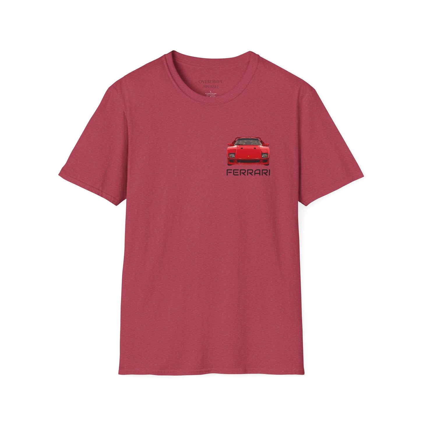Classic Car Lover's Unisex T-Shirt - Ferrari, Automotive Gift, Retro Car Tee, Car Enthusiast Apparel