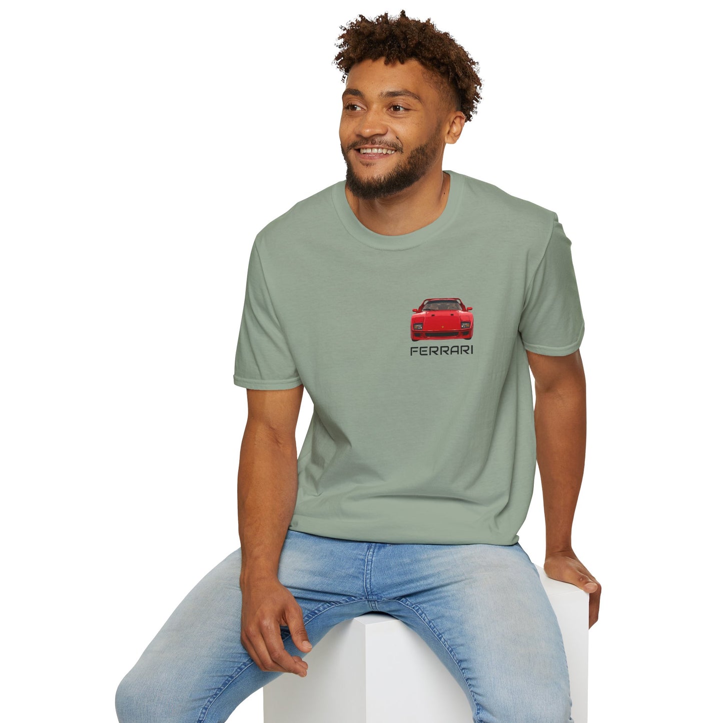 Classic Car Lover's Unisex T-Shirt - Ferrari, Automotive Gift, Retro Car Tee, Car Enthusiast Apparel
