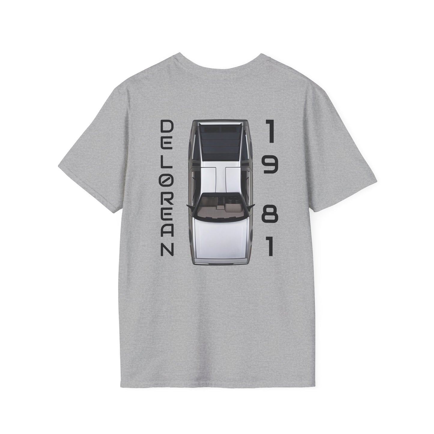 Classic Car Lover's Unisex T-Shirt - Vintage DMC, Automotive Gift, Retro Car Tee, Car Enthusiast Apparel
