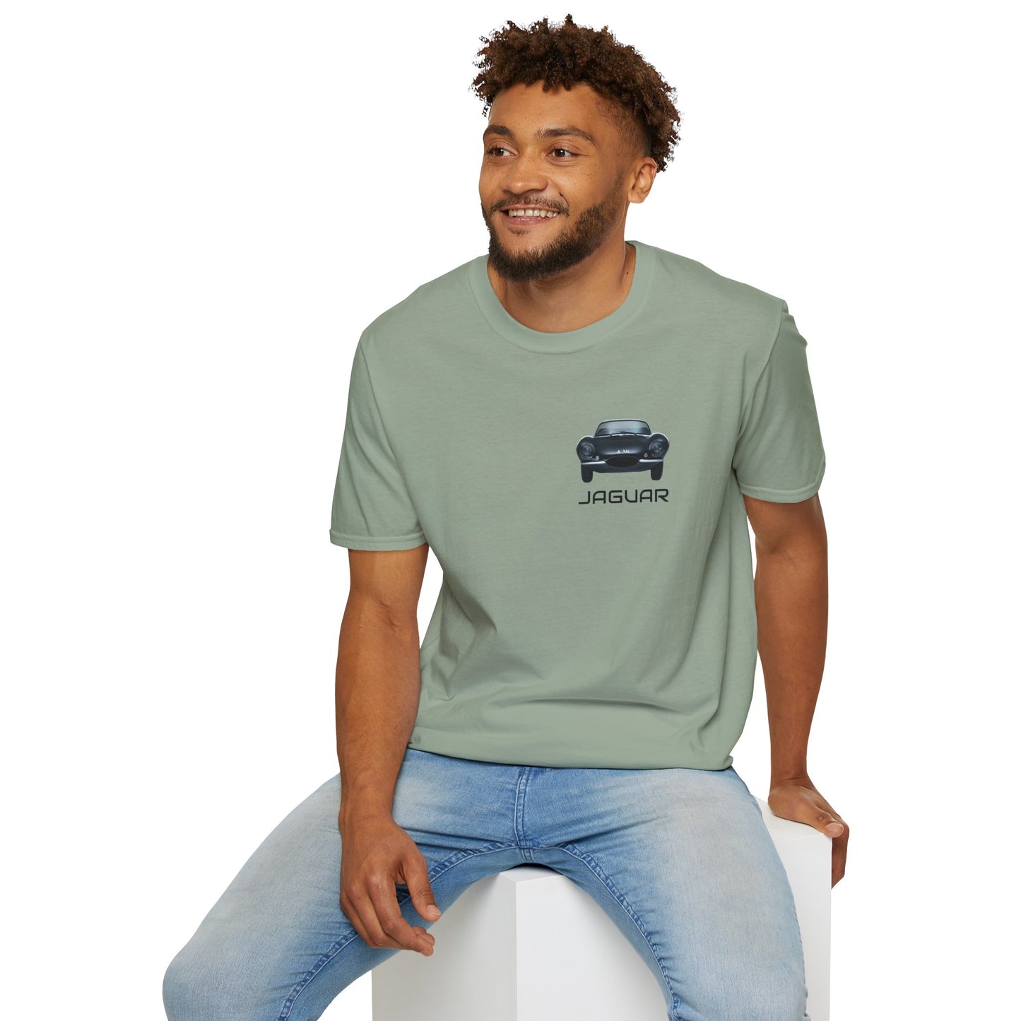 Classic Car Lover's Unisex T-Shirt - Vintage Jaguar, Automotive Gift, Retro Car Tee, Car Enthusiast Apparel