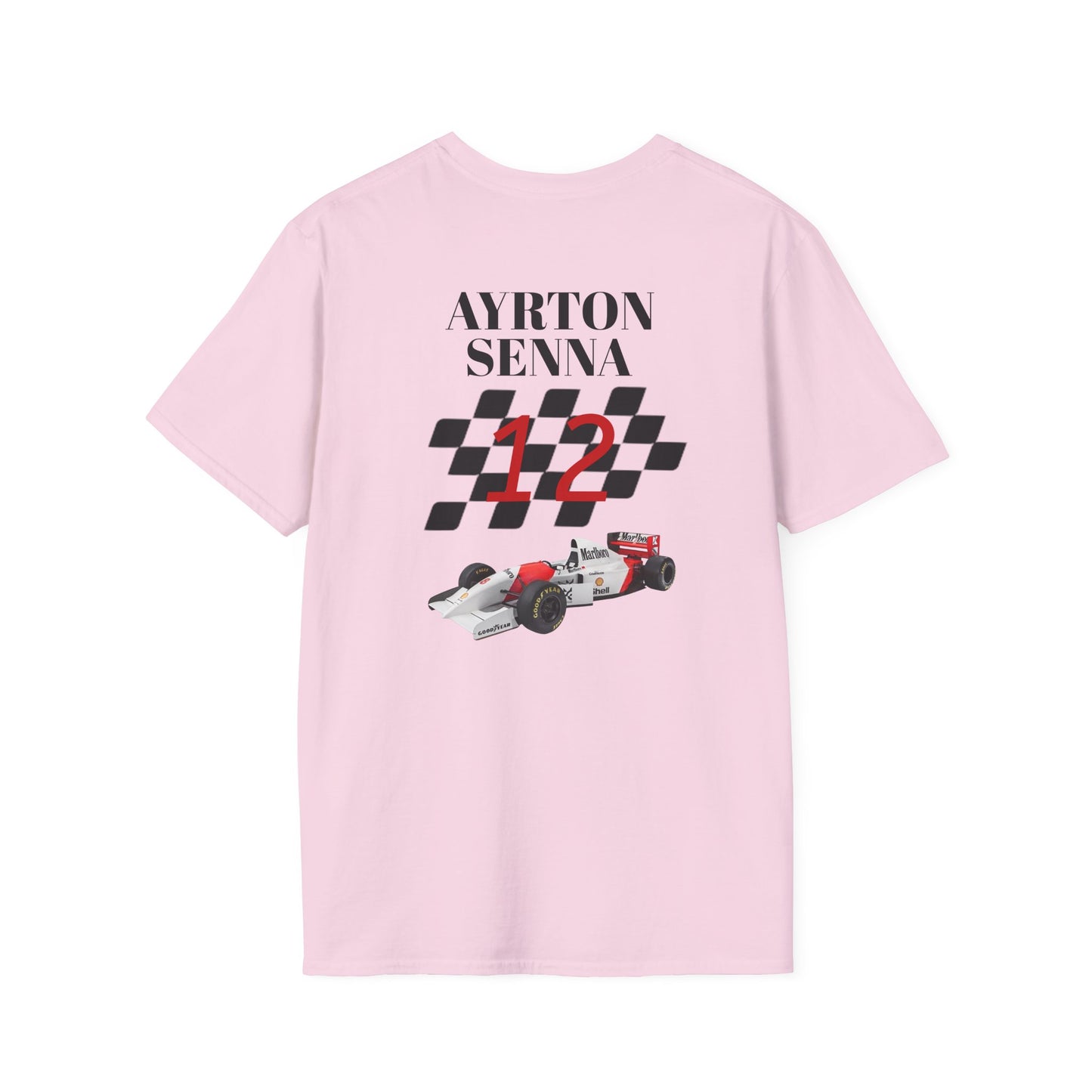 F1 Lover's Unisex T-Shirt - Ayrton Senna, Automotive Gift, F1 Enthusiast Apparel