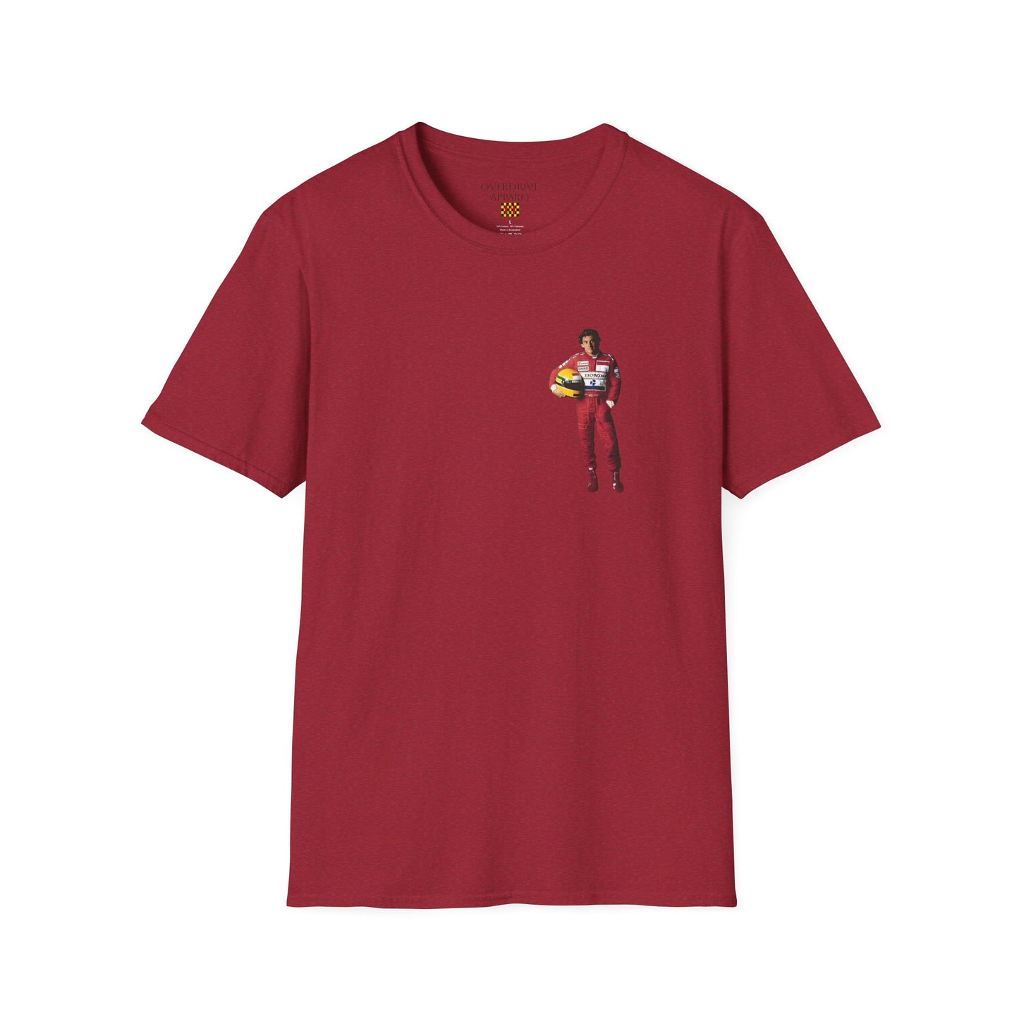 F1 Lover's Unisex T-Shirt - Ayrton Senna, Automotive Gift, F1 Enthusiast Apparel