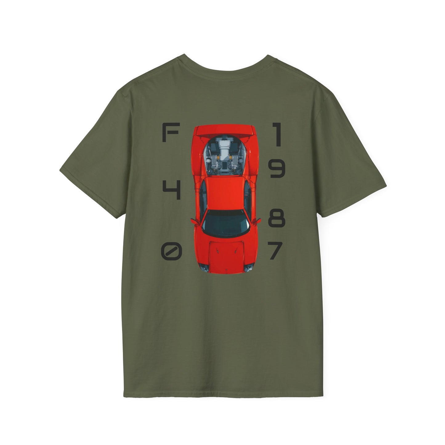 Classic Car Lover's Unisex T-Shirt - Ferrari, Automotive Gift, Retro Car Tee, Car Enthusiast Apparel