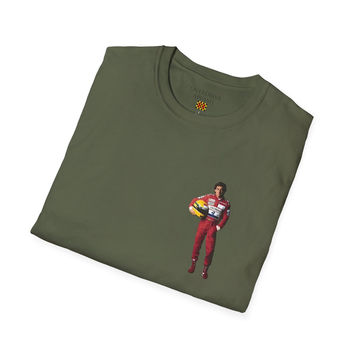 F1 Lover's Unisex T-Shirt - Ayrton Senna, Automotive Gift, F1 Enthusiast Apparel