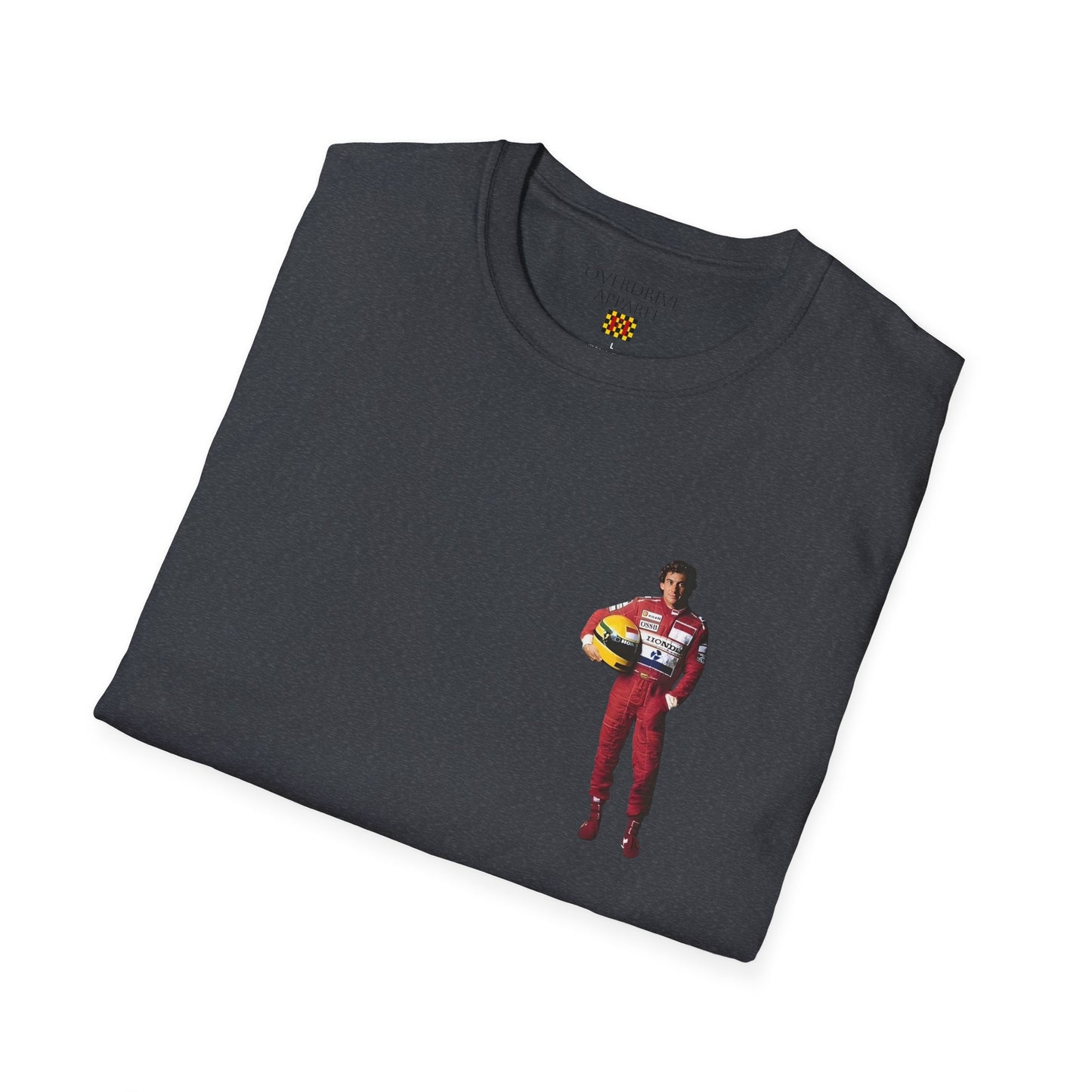 F1 Lover's Unisex T-Shirt - Ayrton Senna, Automotive Gift, F1 Enthusiast Apparel