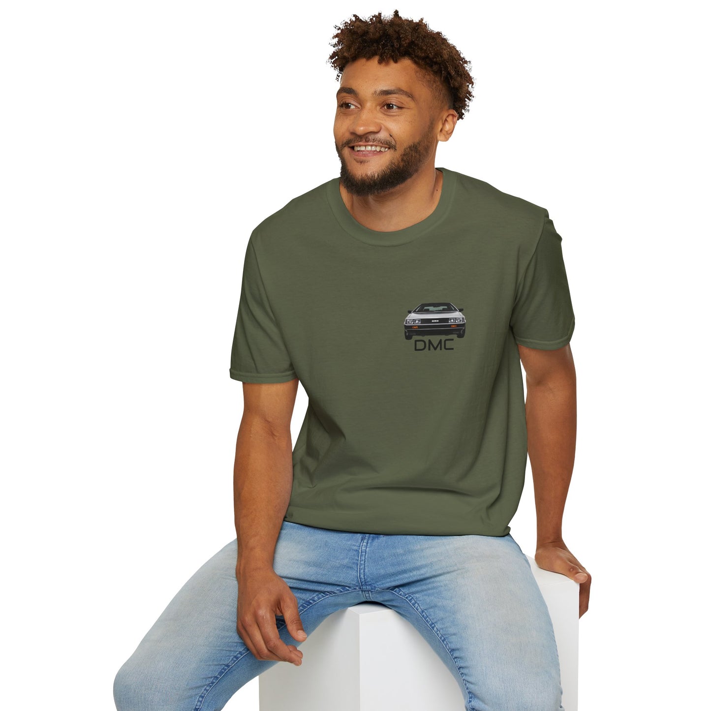 Classic Car Lover's Unisex T-Shirt - Vintage DMC, Automotive Gift, Retro Car Tee, Car Enthusiast Apparel