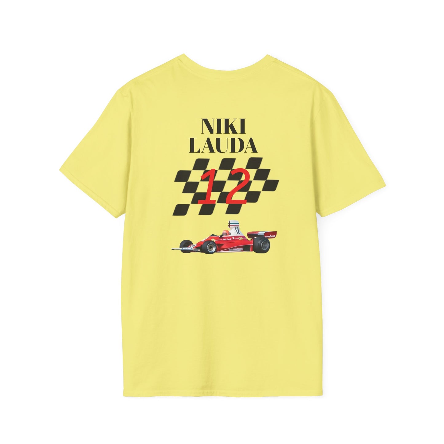 F1 Lover's Unisex T-Shirt - Niki Lauda, Automotive Gift, F1 Enthusiast Apparel