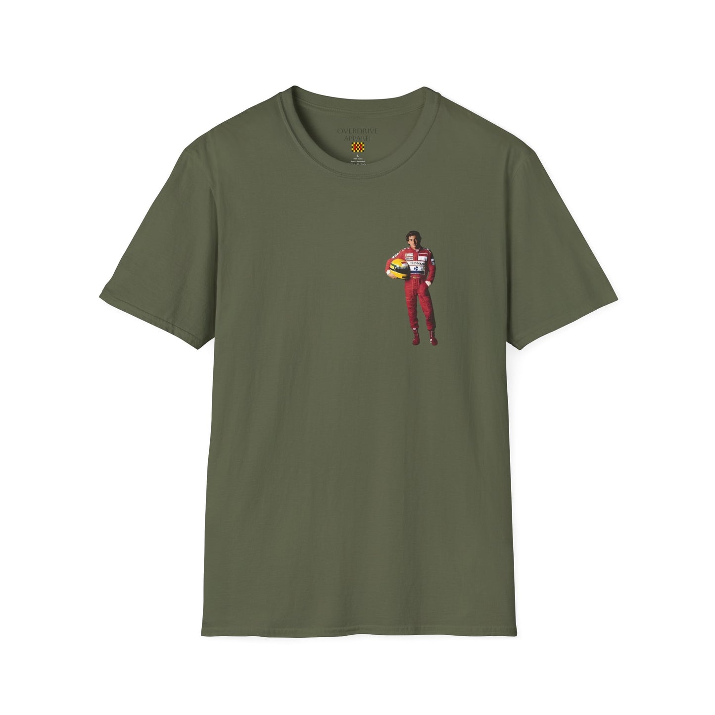 F1 Lover's Unisex T-Shirt - Ayrton Senna, Automotive Gift, F1 Enthusiast Apparel