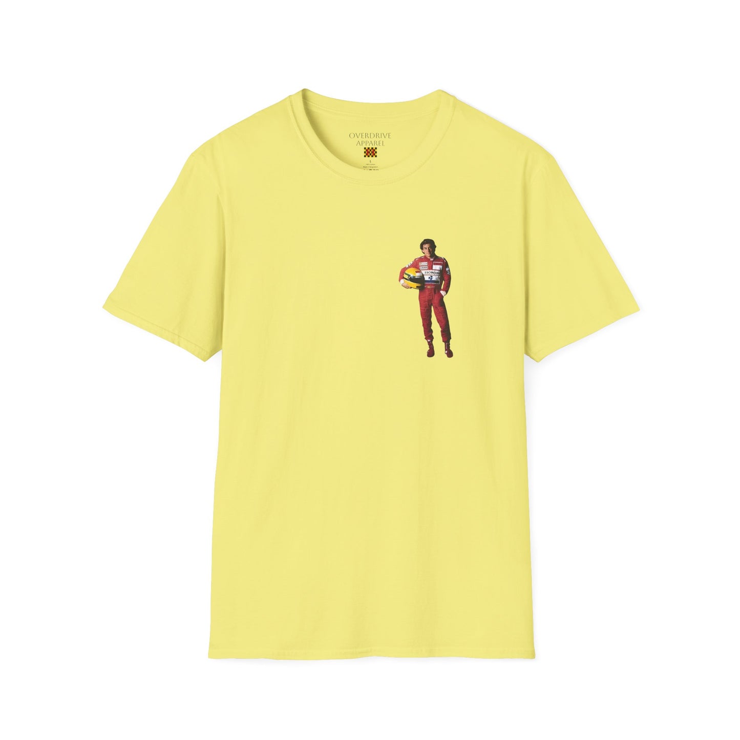 F1 Lover's Unisex T-Shirt - Ayrton Senna, Automotive Gift, F1 Enthusiast Apparel