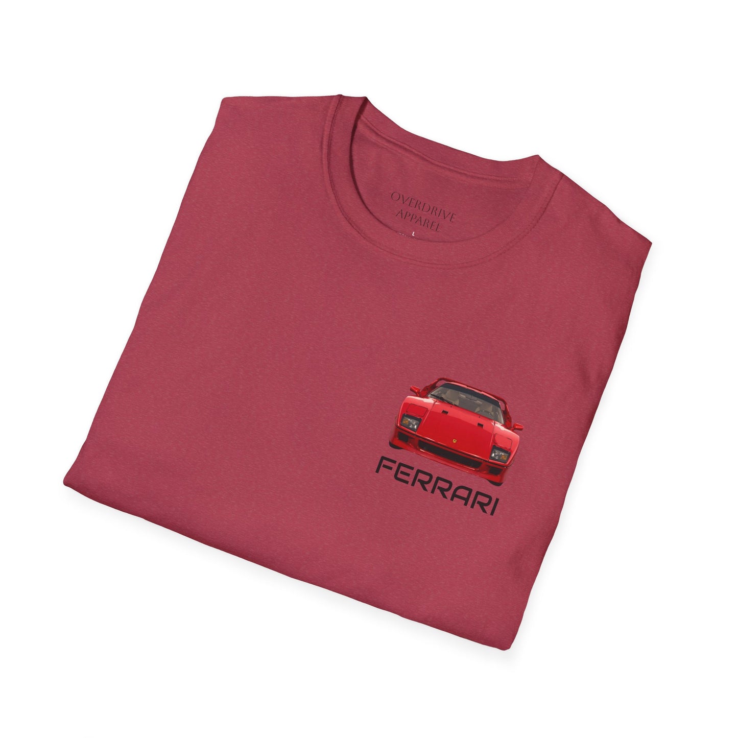Classic Car Lover's Unisex T-Shirt - Ferrari, Automotive Gift, Retro Car Tee, Car Enthusiast Apparel