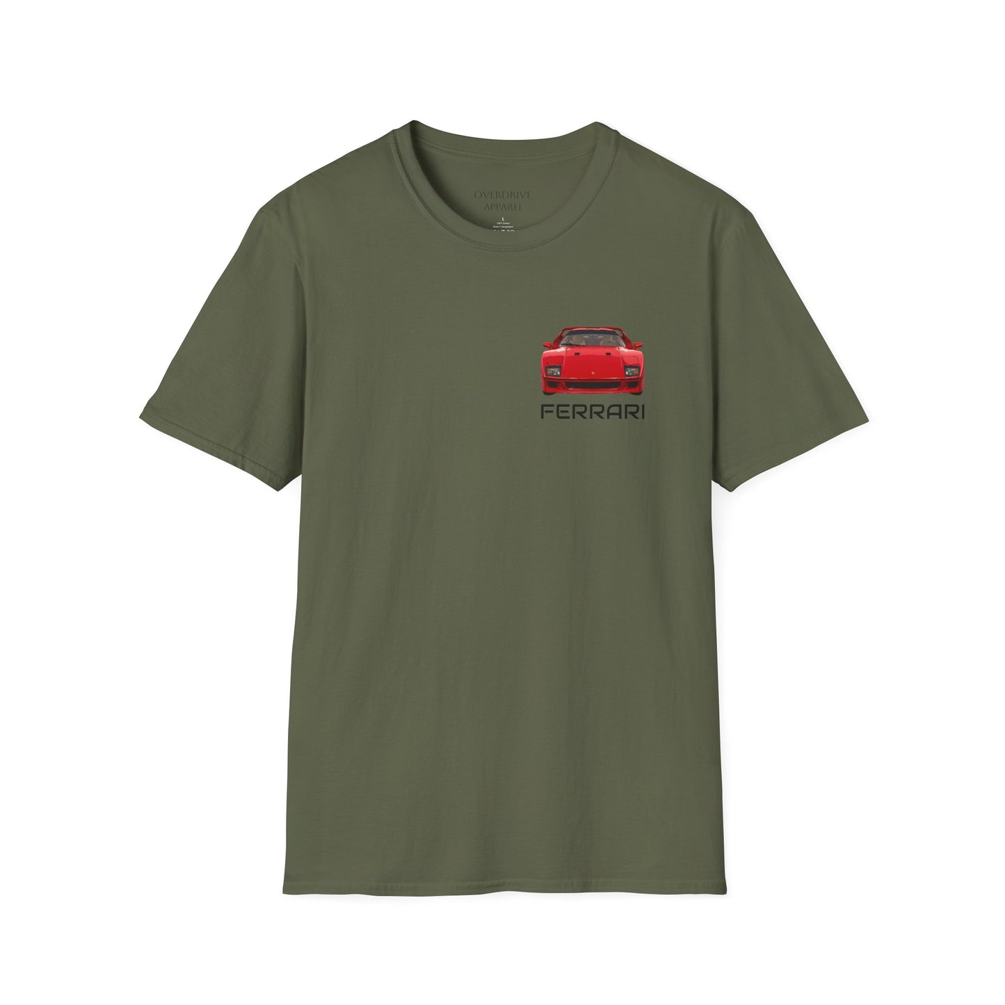 Classic Car Lover's Unisex T-Shirt - Ferrari, Automotive Gift, Retro Car Tee, Car Enthusiast Apparel