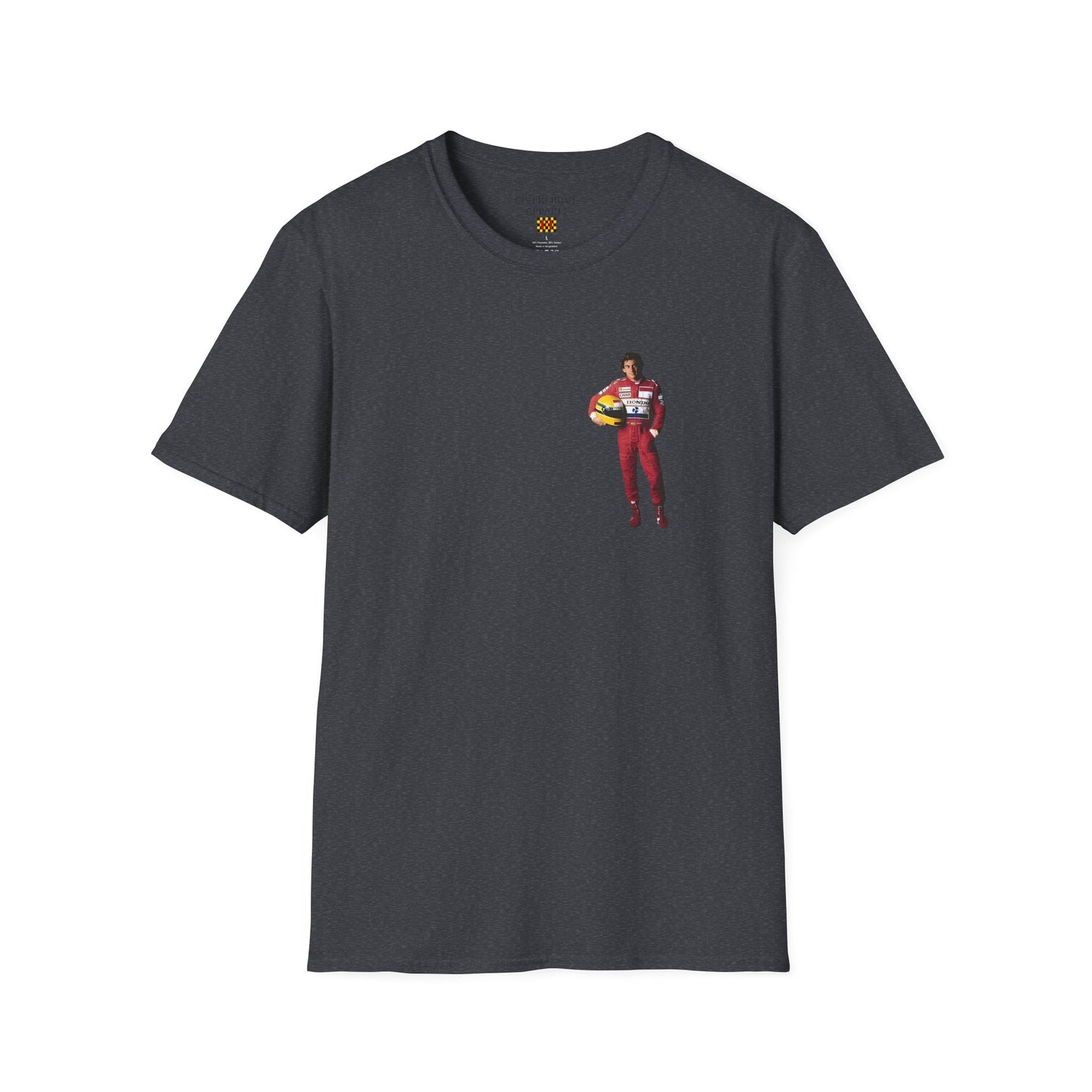 F1 Lover's Unisex T-Shirt - Ayrton Senna, Automotive Gift, F1 Enthusiast Apparel