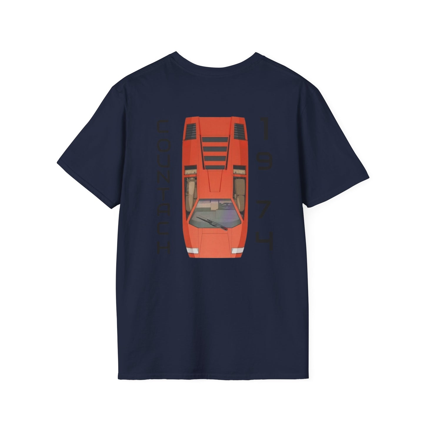 Classic Car Lover's Unisex T-Shirt - Vintage Lamborghini, Automotive Gift, Retro Car Tee, Car Enthusiast Apparel