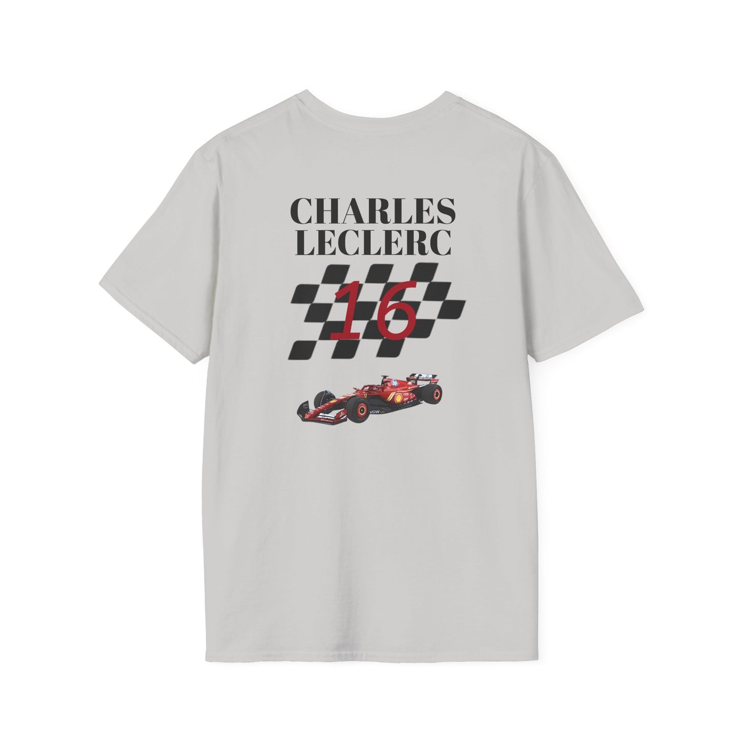 F1 Lover's Unisex T-Shirt - Charles Leclerc, Automotive Gift, F1 Enthusiast Apparel