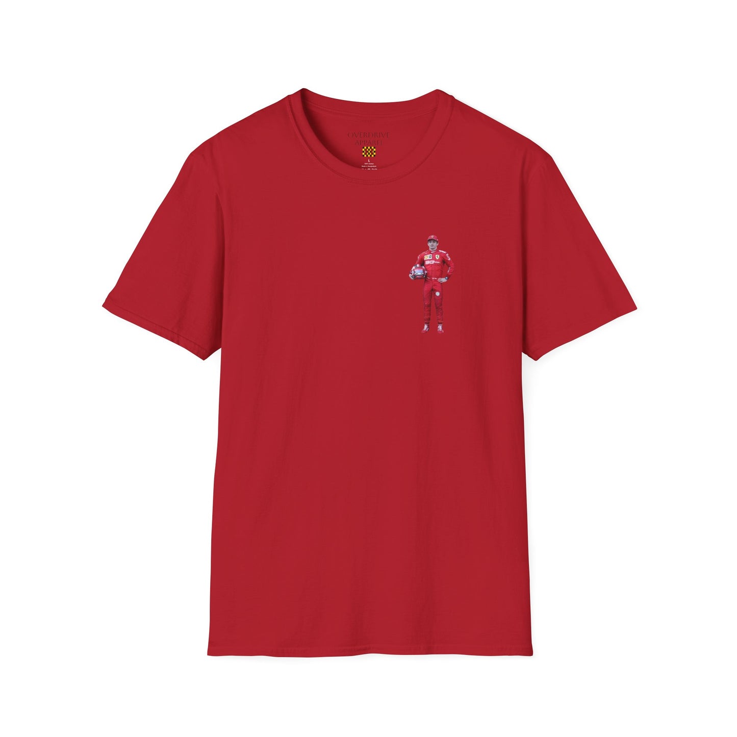 F1 Lover's Unisex T-Shirt - Charles Leclerc, Automotive Gift, F1 Enthusiast Apparel