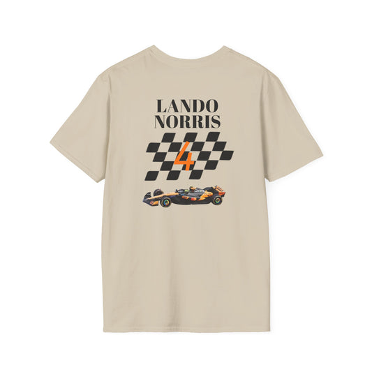 F1 Lover's Unisex T-Shirt - Lando Norris, Automotive Gift, F1 Enthusiast Apparel