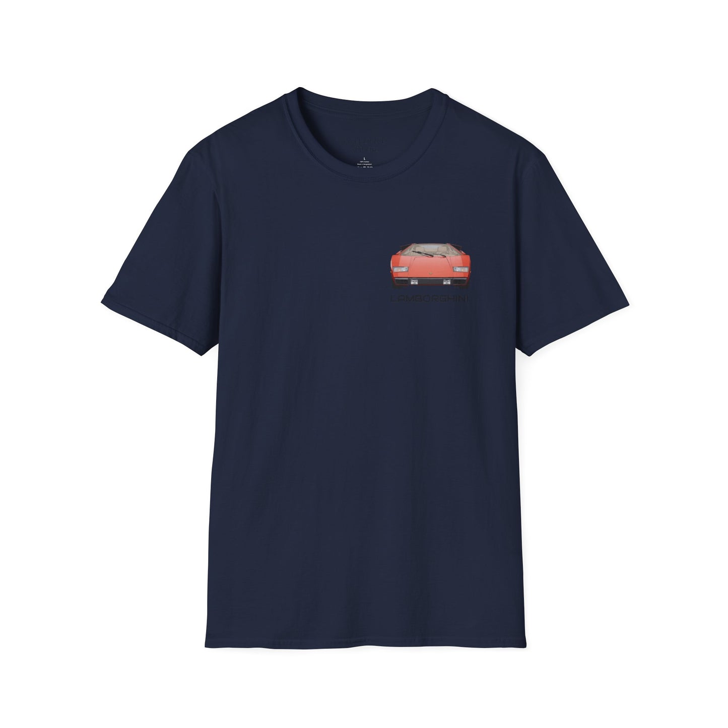 Classic Car Lover's Unisex T-Shirt - Vintage Lamborghini, Automotive Gift, Retro Car Tee, Car Enthusiast Apparel