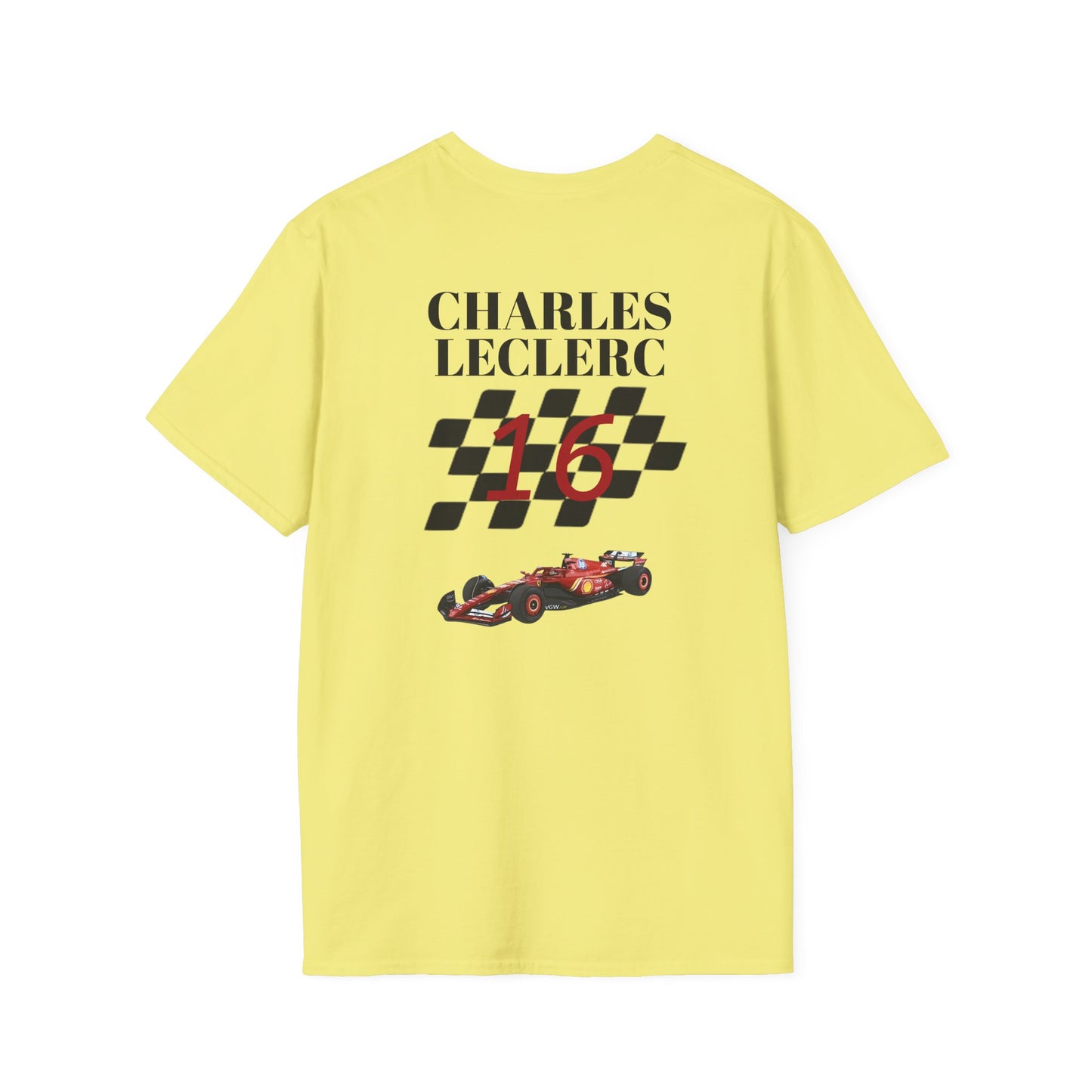 F1 Lover's Unisex T-Shirt - Charles Leclerc, Automotive Gift, F1 Enthusiast Apparel