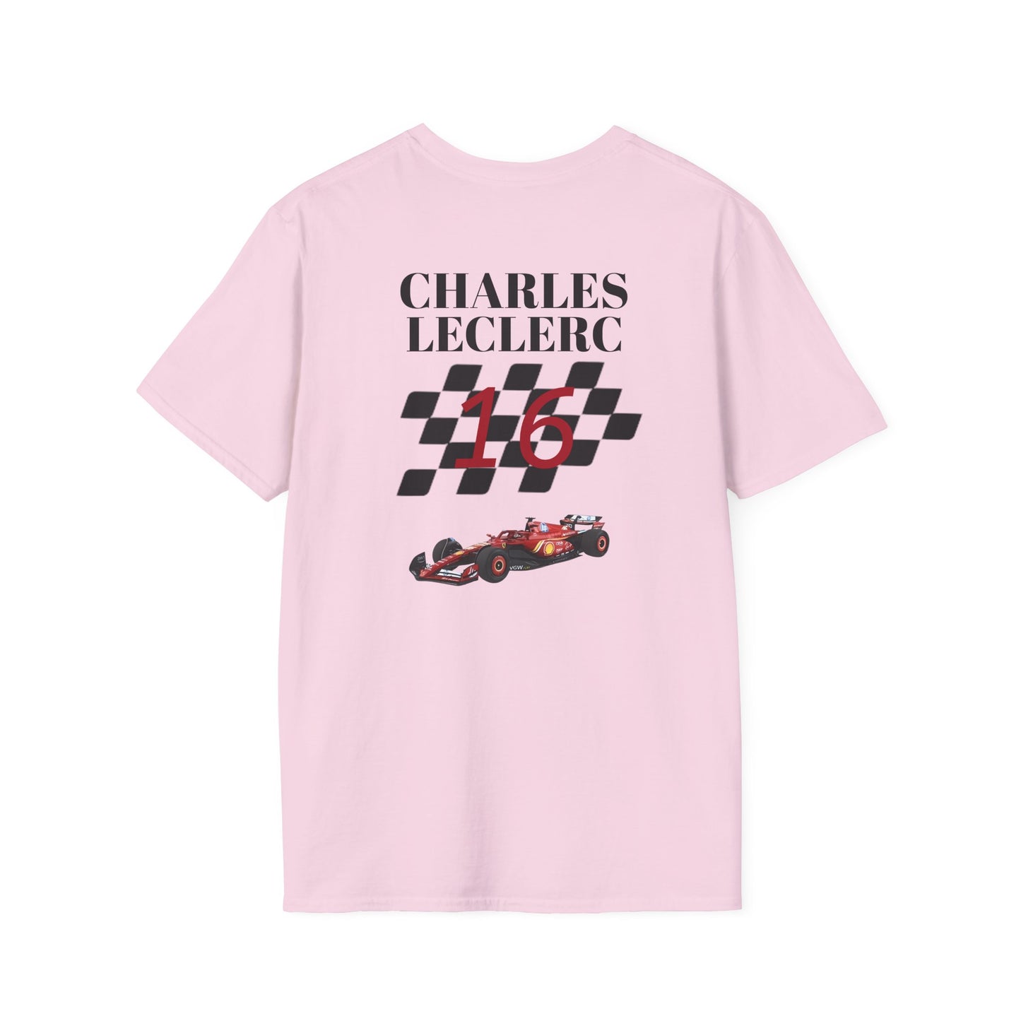 F1 Lover's Unisex T-Shirt - Charles Leclerc, Automotive Gift, F1 Enthusiast Apparel