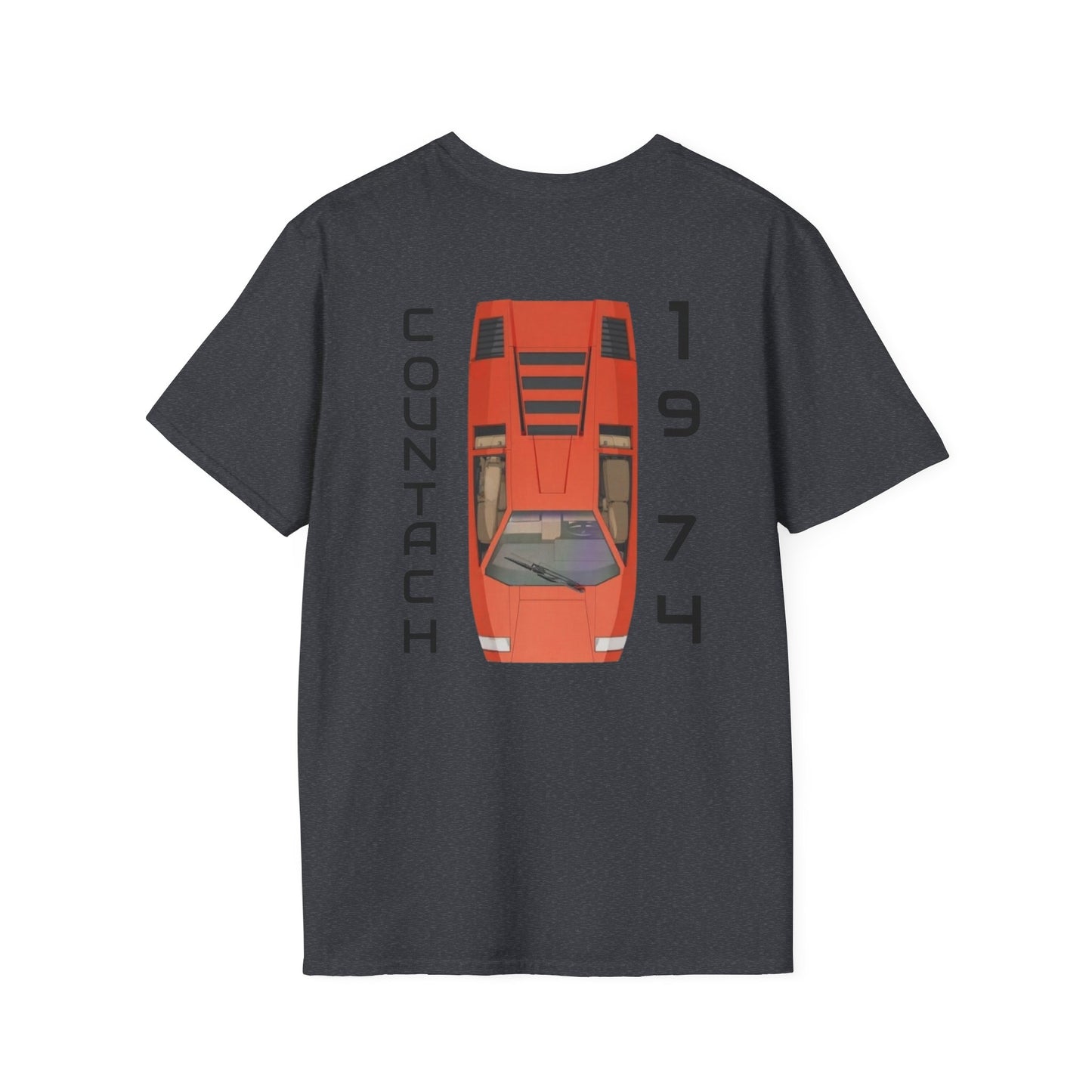Classic Car Lover's Unisex T-Shirt - Vintage Lamborghini, Automotive Gift, Retro Car Tee, Car Enthusiast Apparel