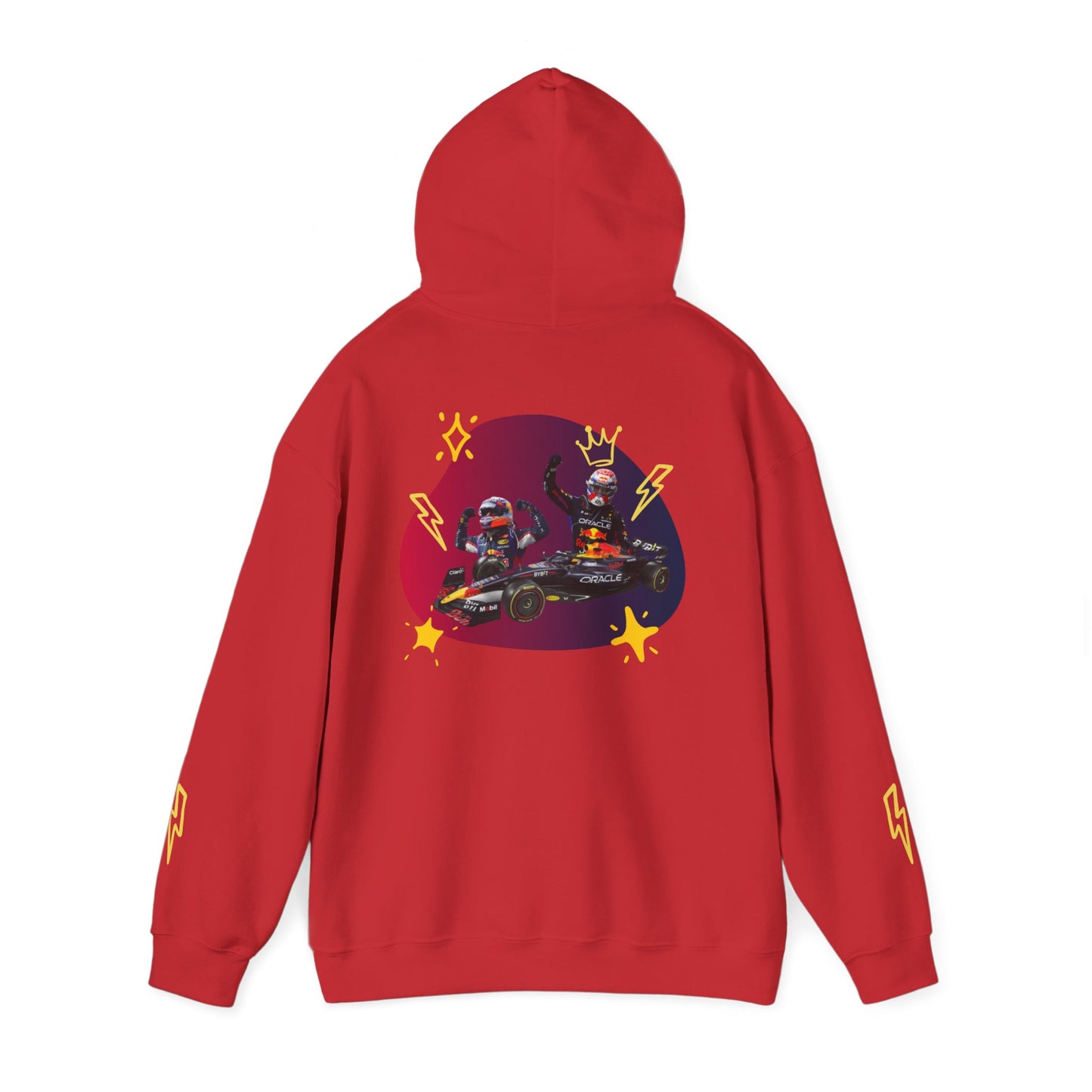 Racing Hooded Sweatshirt - Cool Men and Women Fashion