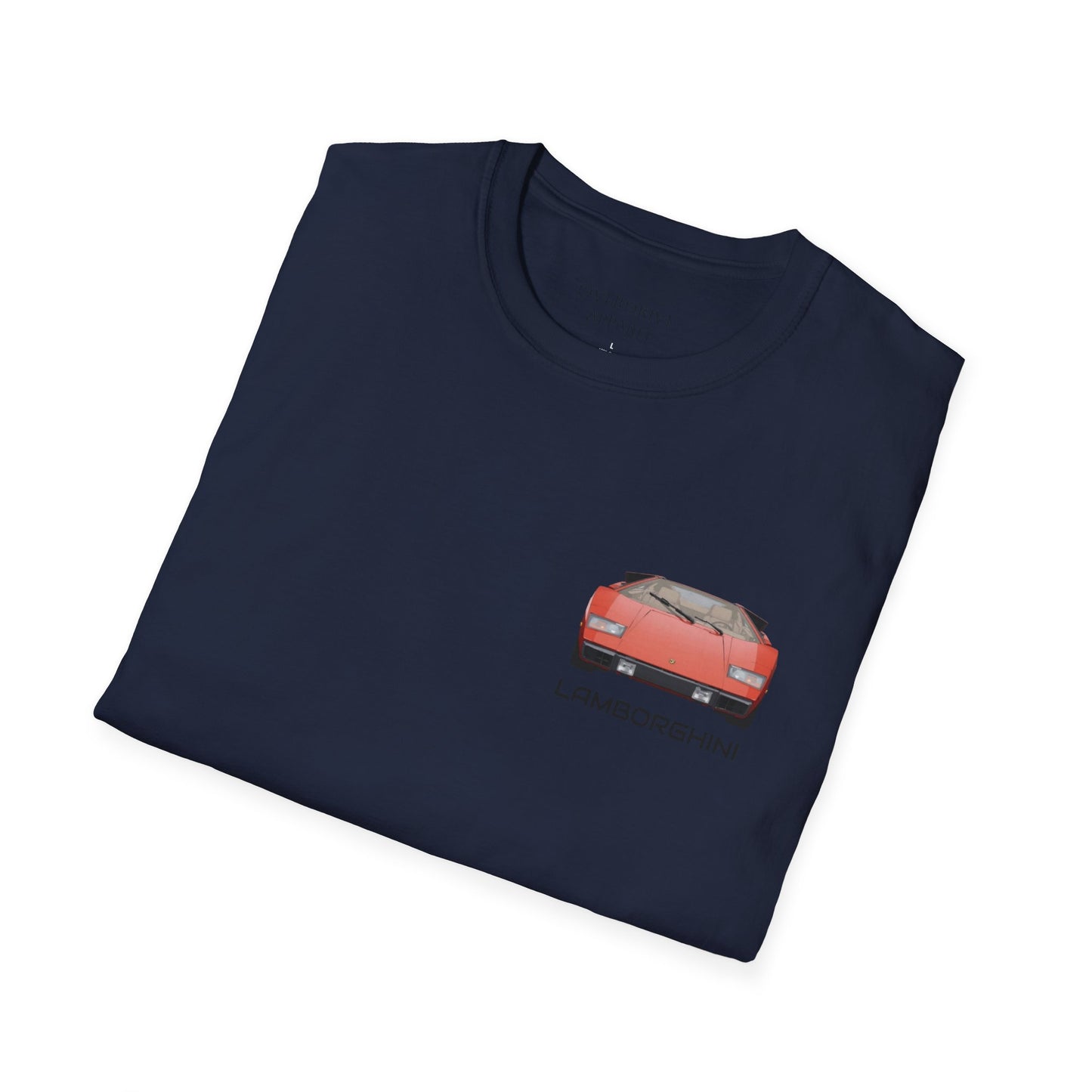 Classic Car Lover's Unisex T-Shirt - Vintage Lamborghini, Automotive Gift, Retro Car Tee, Car Enthusiast Apparel