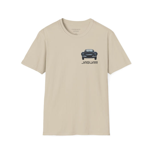 Classic Car Lover's Unisex T-Shirt - Vintage Jaguar, Automotive Gift, Retro Car Tee, Car Enthusiast Apparel