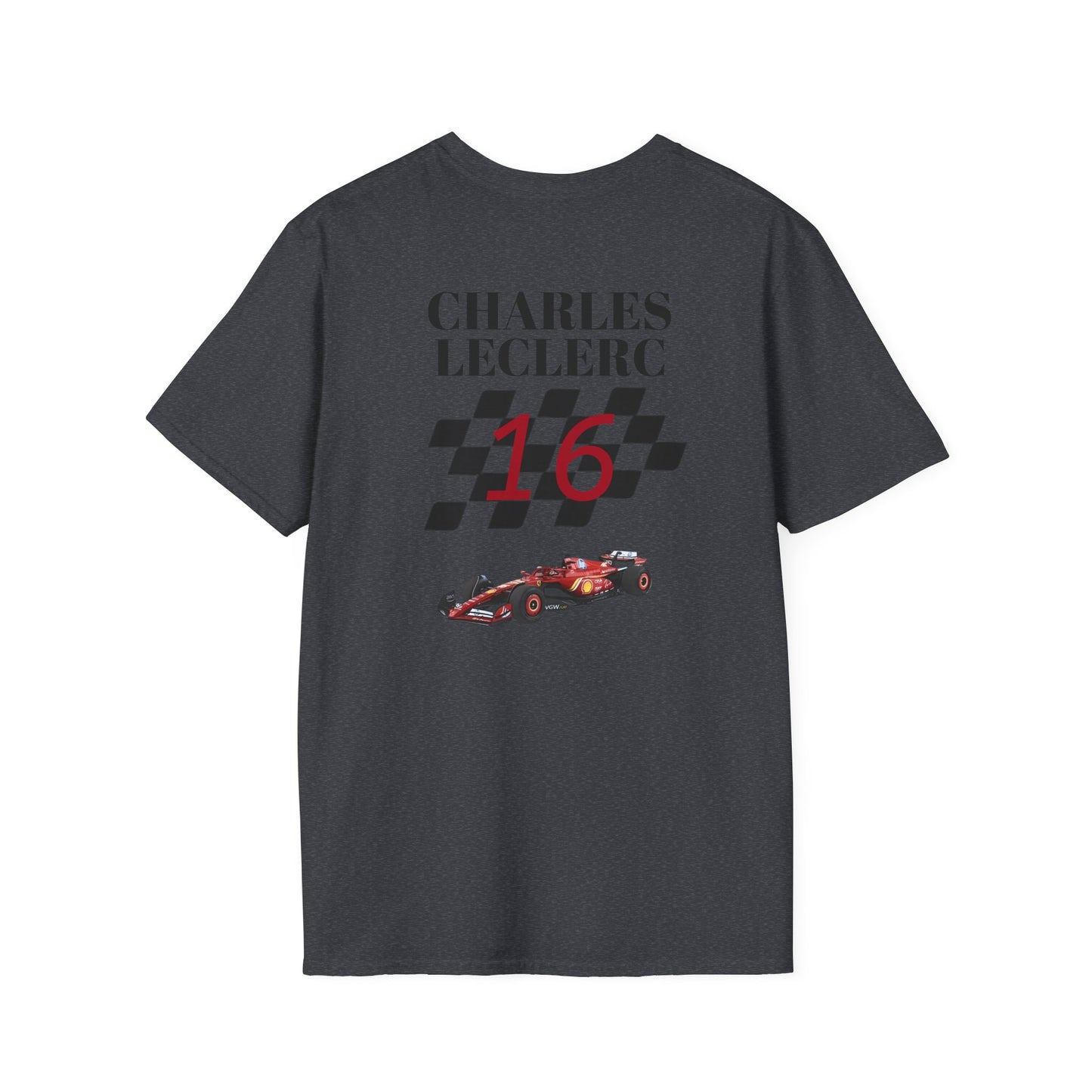 F1 Lover's Unisex T-Shirt - Charles Leclerc, Automotive Gift, F1 Enthusiast Apparel