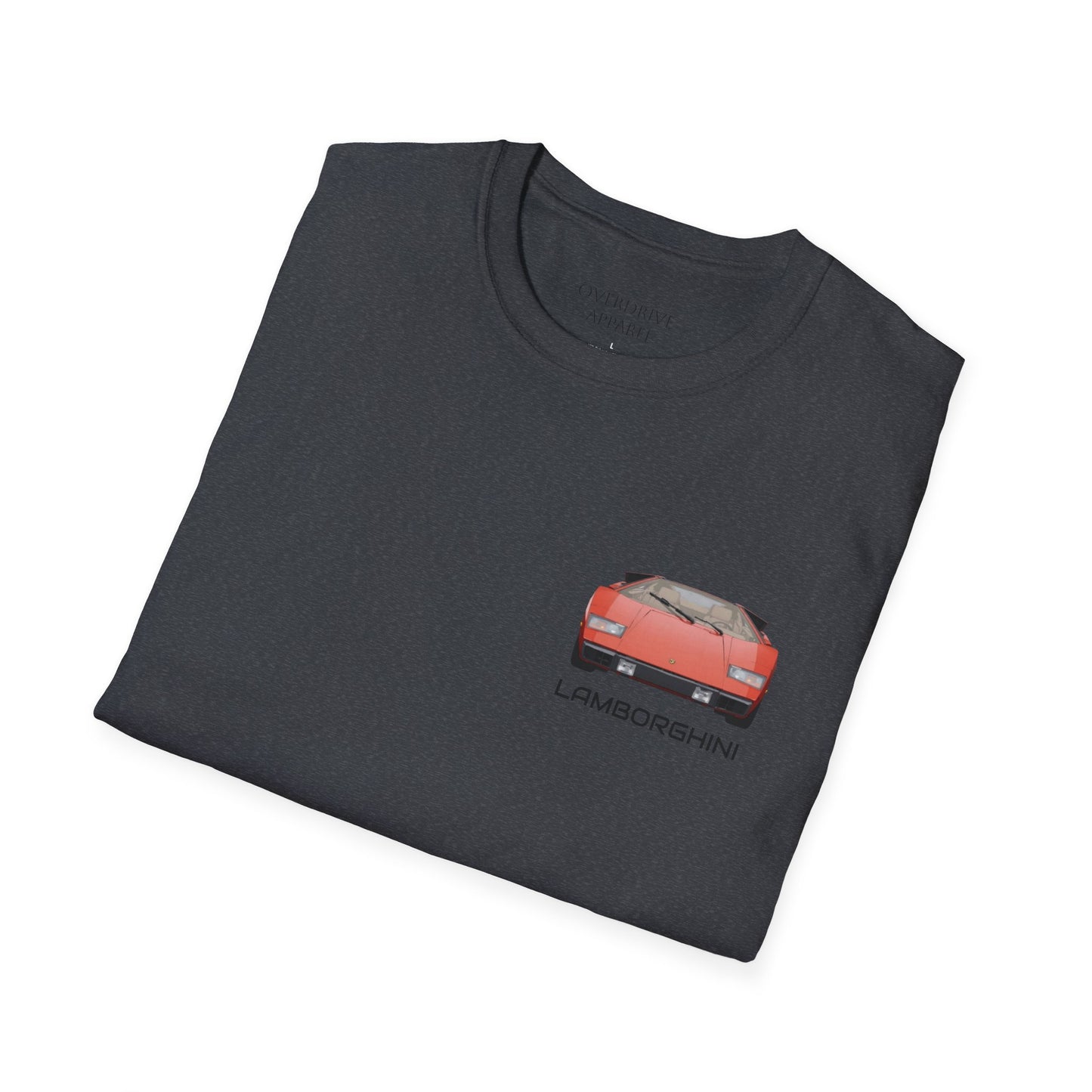 Classic Car Lover's Unisex T-Shirt - Vintage Lamborghini, Automotive Gift, Retro Car Tee, Car Enthusiast Apparel