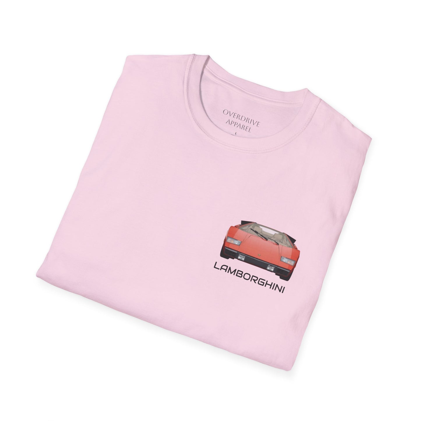 Classic Car Lover's Unisex T-Shirt - Vintage Lamborghini, Automotive Gift, Retro Car Tee, Car Enthusiast Apparel