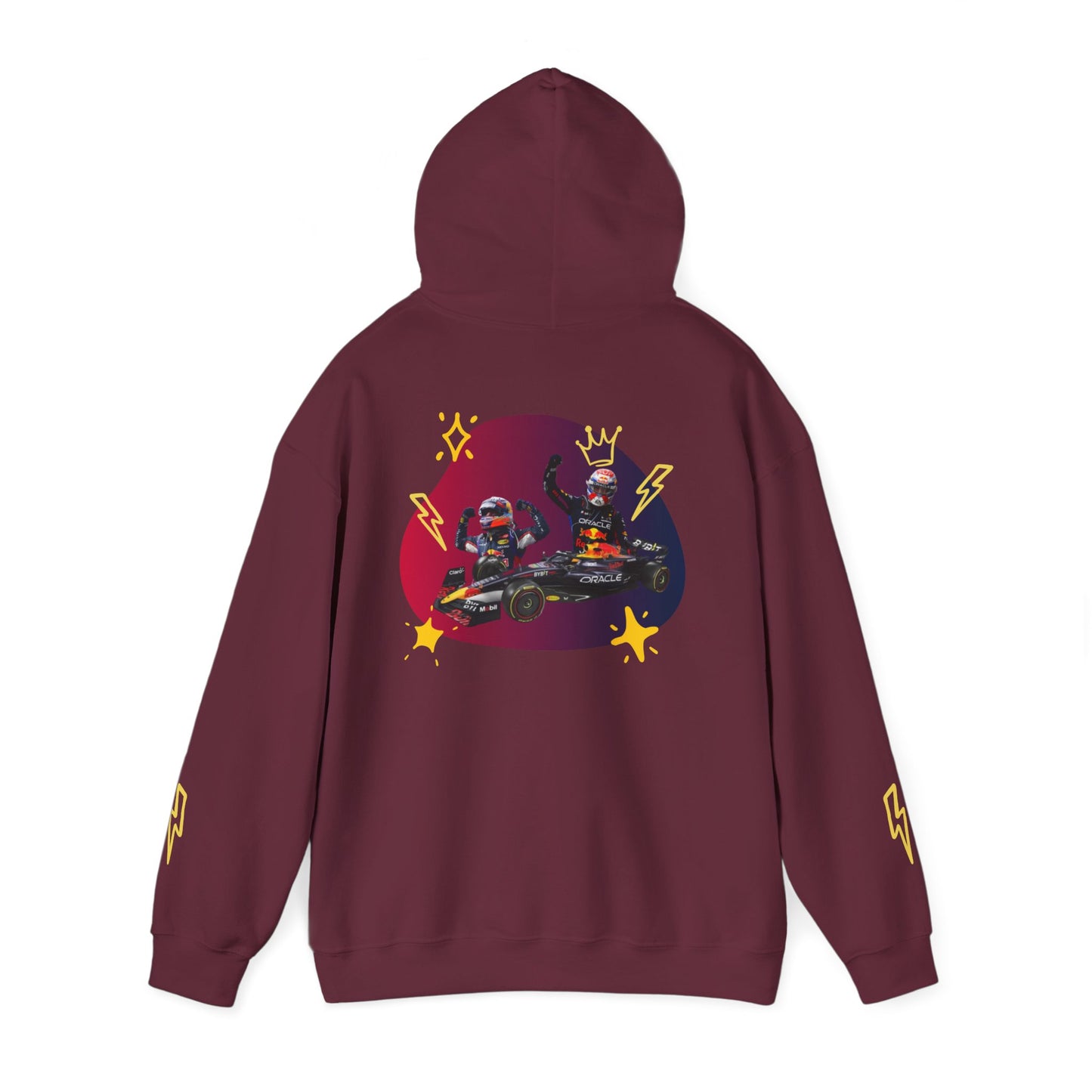 Racing Hooded Sweatshirt - Cool Men and Women Fashion