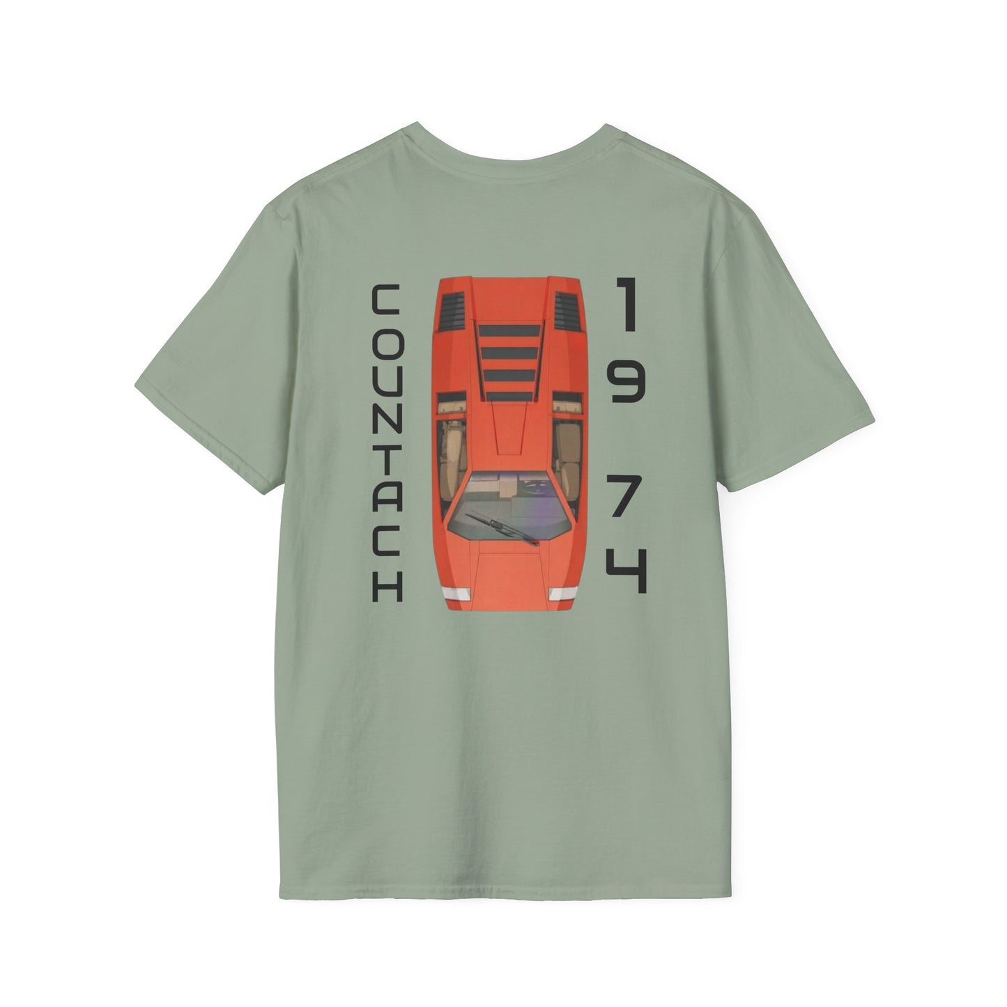 Classic Car Lover's Unisex T-Shirt - Vintage Lamborghini, Automotive Gift, Retro Car Tee, Car Enthusiast Apparel