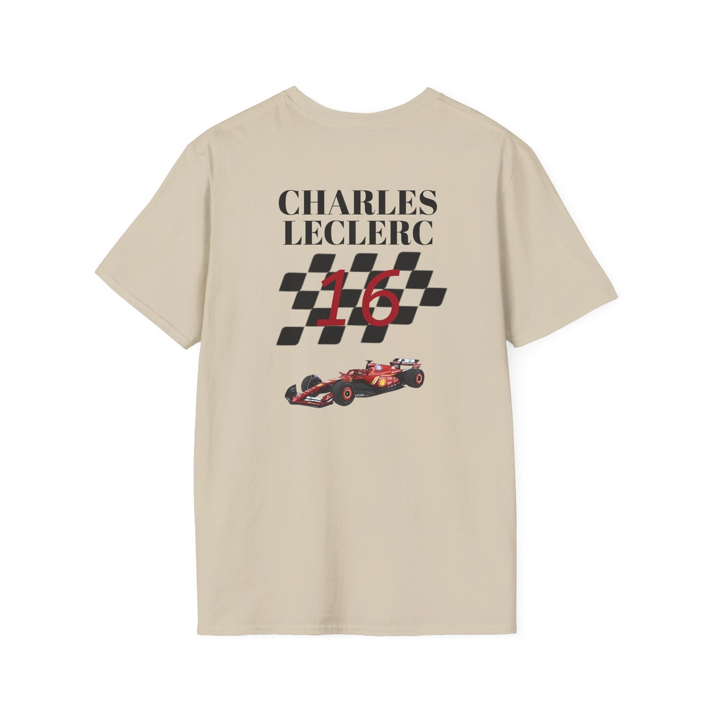 F1 Lover's Unisex T-Shirt - Charles Leclerc, Automotive Gift, F1 Enthusiast Apparel