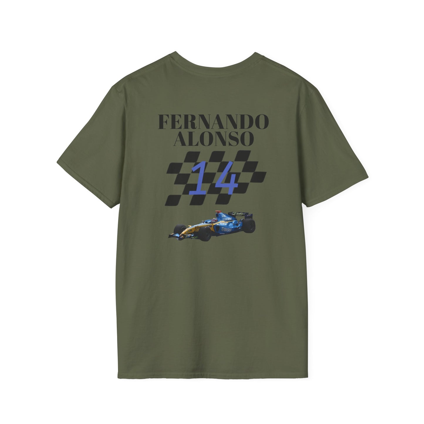 F1 Lover's Unisex T-Shirt - Fernando Alonso, Automotive Gift, F1 Enthusiast Apparel
