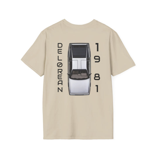 Classic Car Lover's Unisex T-Shirt - Vintage DMC, Automotive Gift, Retro Car Tee, Car Enthusiast Apparel