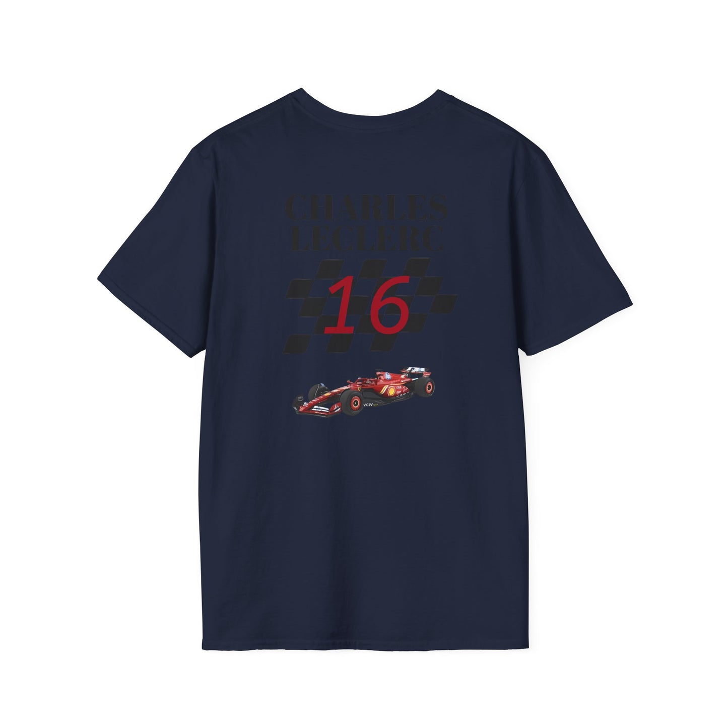 F1 Lover's Unisex T-Shirt - Charles Leclerc, Automotive Gift, F1 Enthusiast Apparel