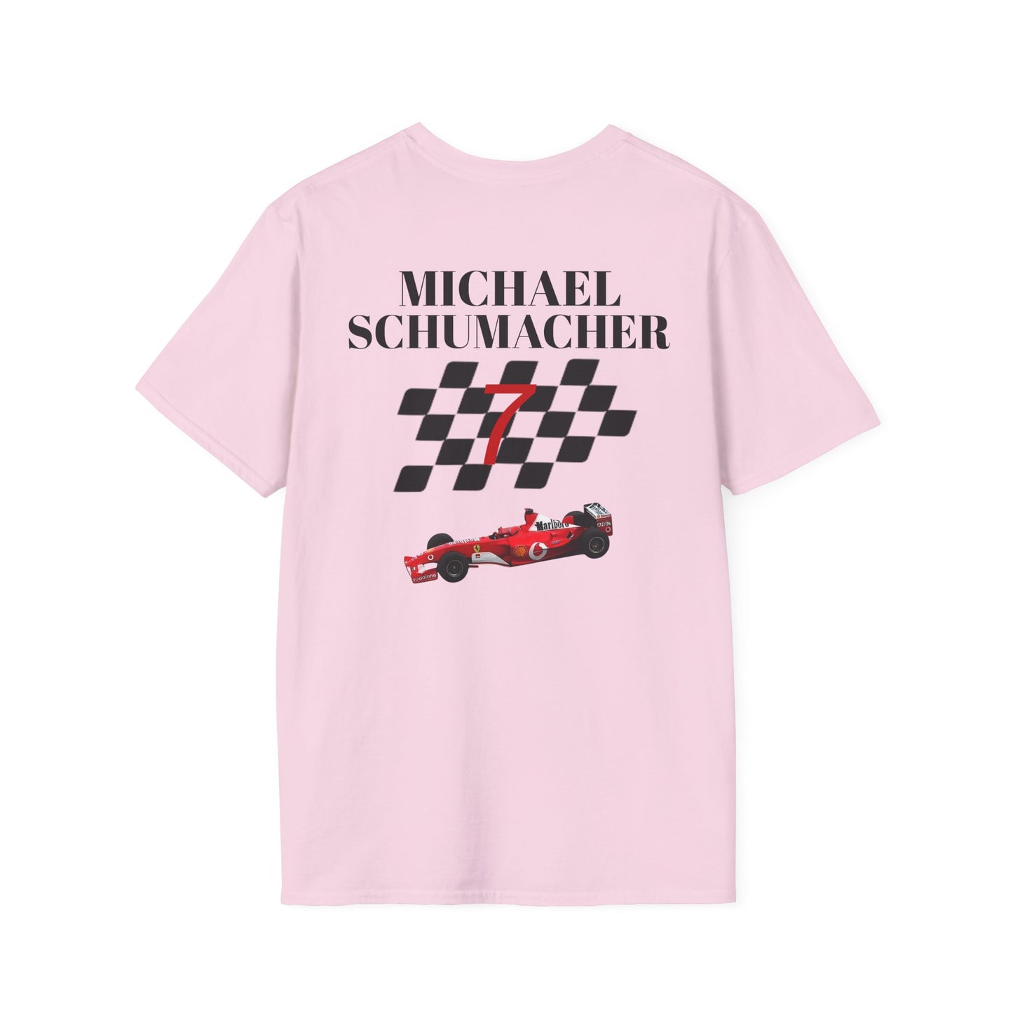 F1 Lover's Unisex T-Shirt - Michael Schumacher, Automotive Gift, F1 Enthusiast Apparel