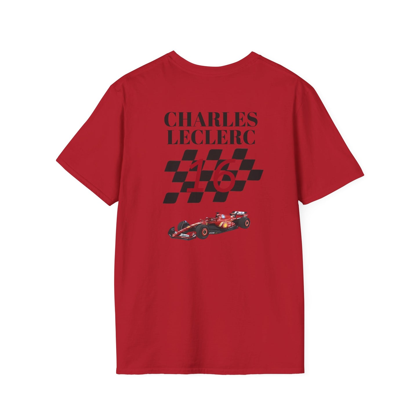 F1 Lover's Unisex T-Shirt - Charles Leclerc, Automotive Gift, F1 Enthusiast Apparel