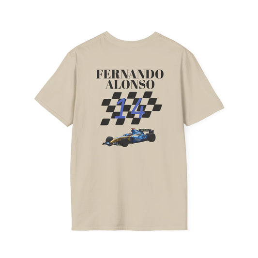 F1 Lover's Unisex T-Shirt - Fernando Alonso, Automotive Gift, F1 Enthusiast Apparel
