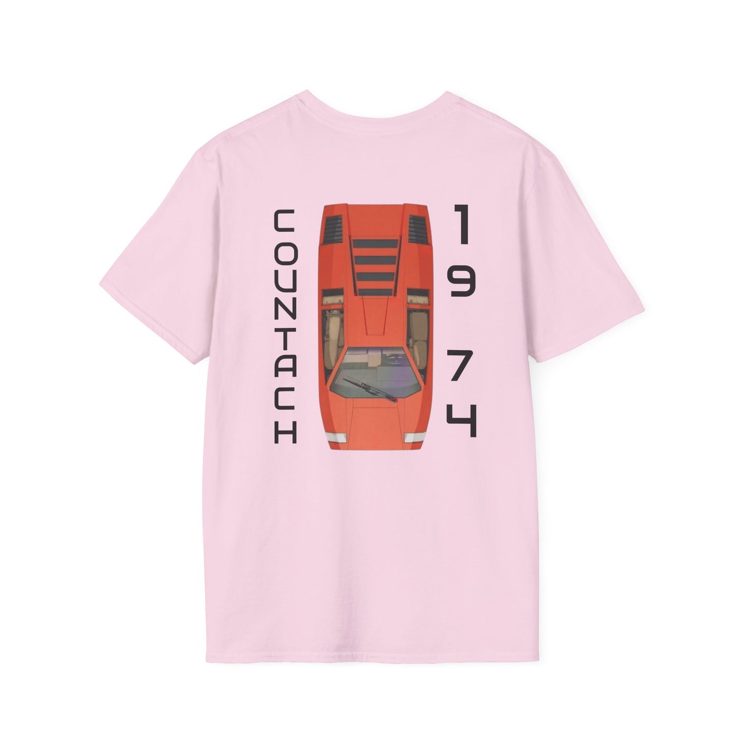 Classic Car Lover's Unisex T-Shirt - Vintage Lamborghini, Automotive Gift, Retro Car Tee, Car Enthusiast Apparel