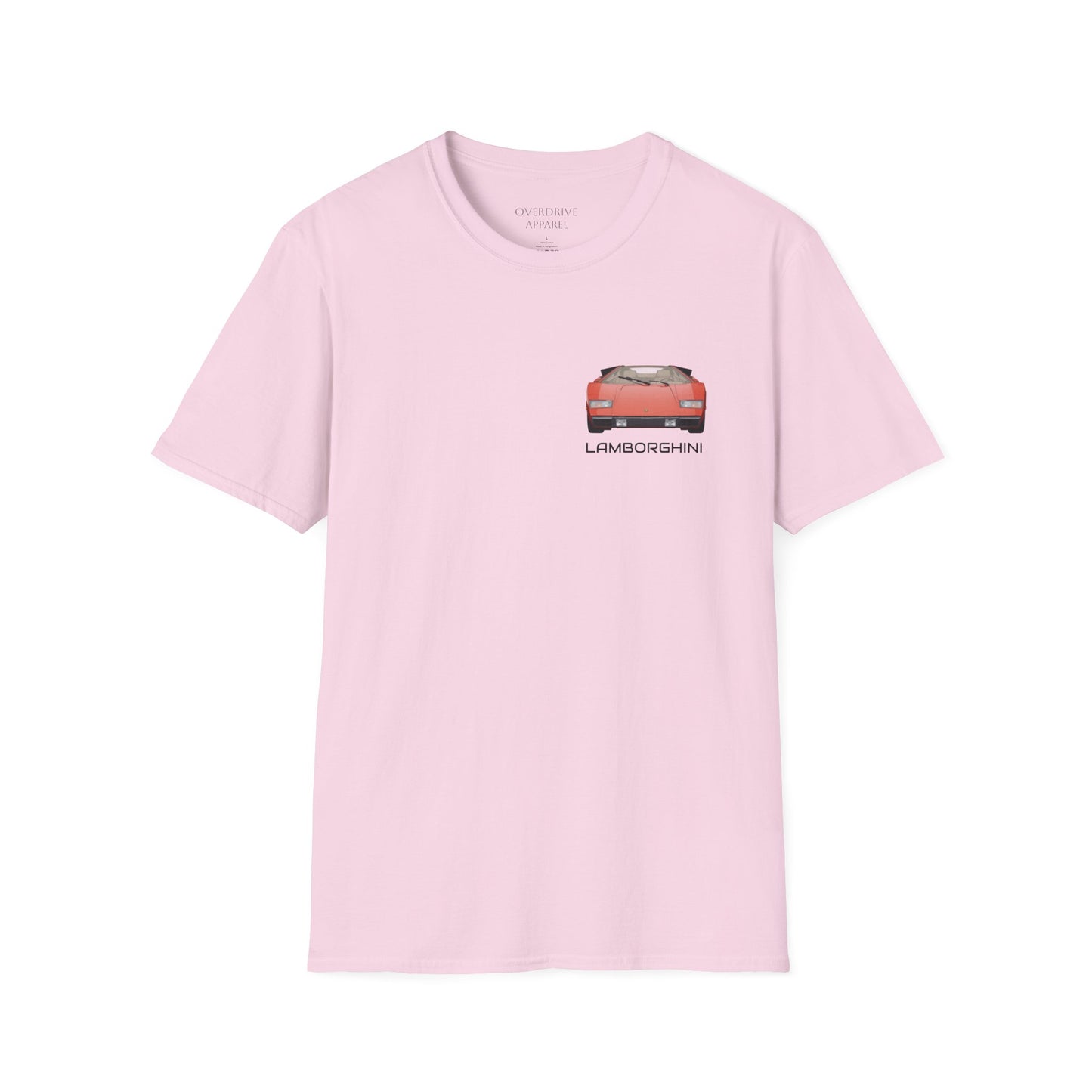Classic Car Lover's Unisex T-Shirt - Vintage Lamborghini, Automotive Gift, Retro Car Tee, Car Enthusiast Apparel