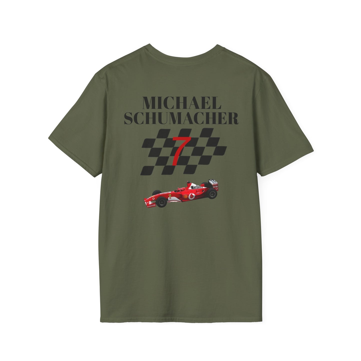 F1 Lover's Unisex T-Shirt - Michael Schumacher, Automotive Gift, F1 Enthusiast Apparel